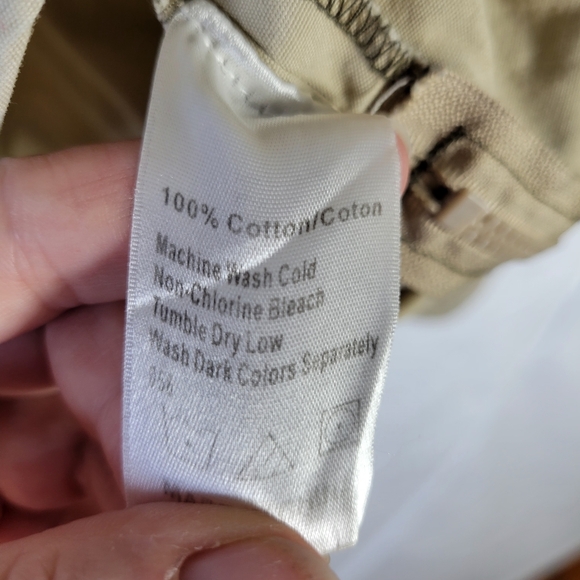 Mens Kavu Jacket Khaki 1/2 Zip Side Zippers Size Large Cotton - Picture 11 of 12